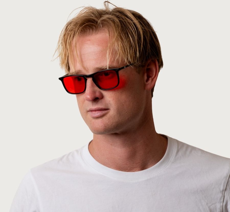 Red Sleep Blue Light Glasses